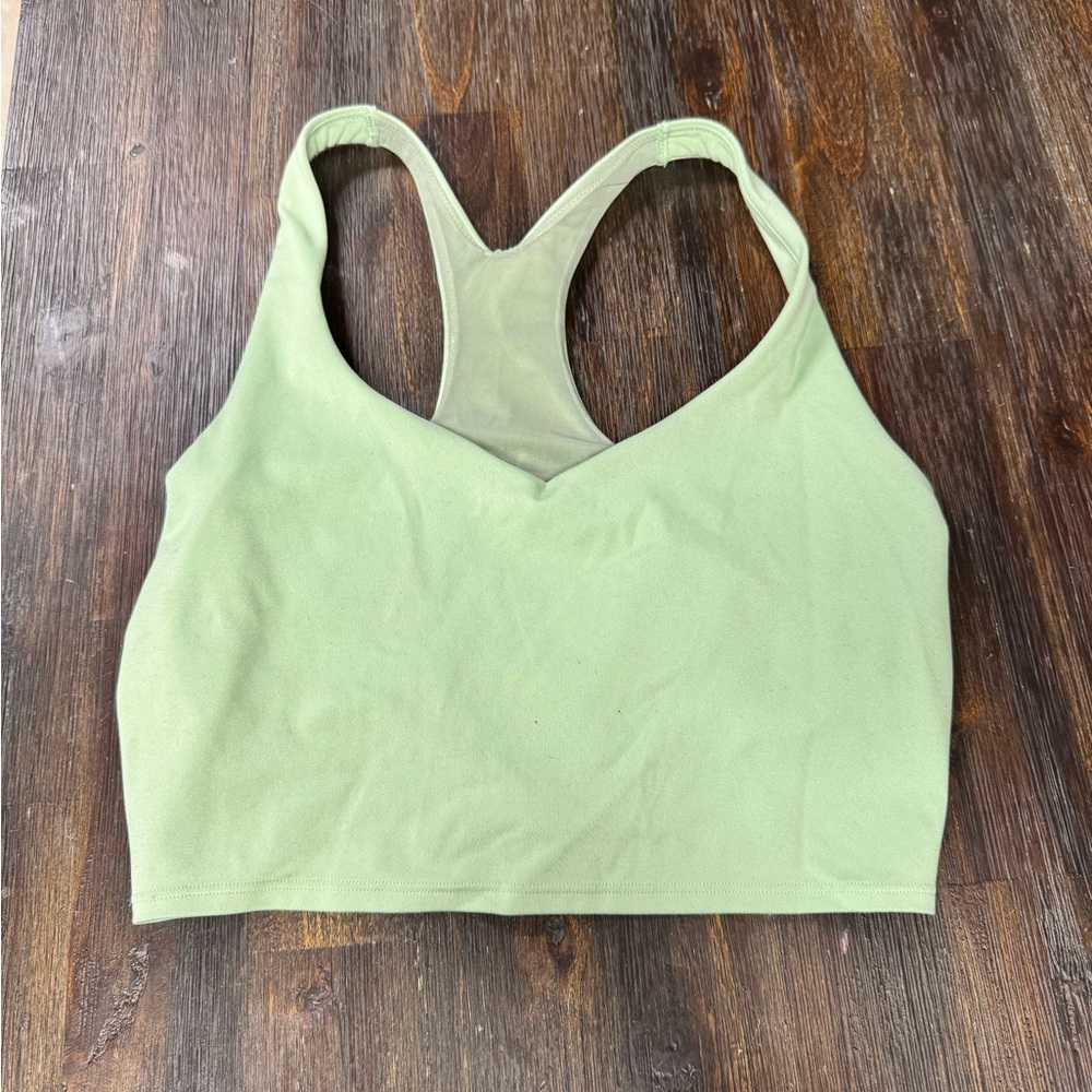 PINK race back crop top